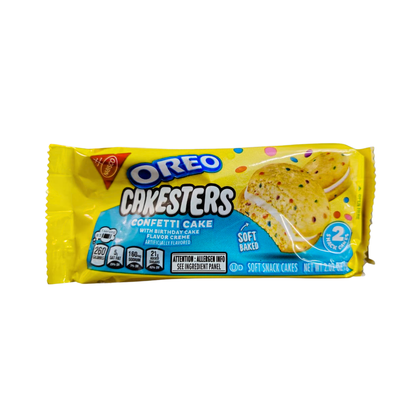 Oreo Cakesters Confetti Cake x 71g