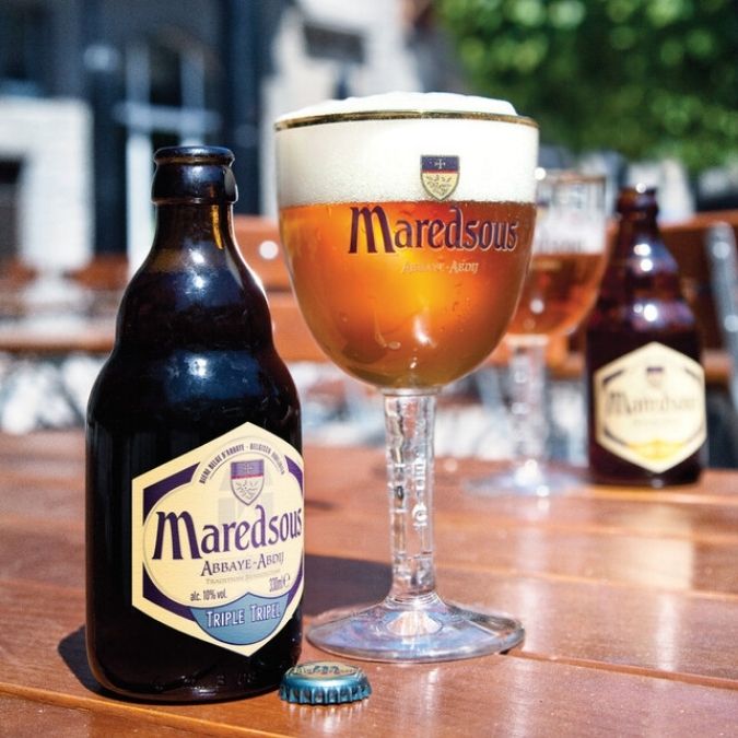Cerveza Belga Maredsous Tripel x  330 mL