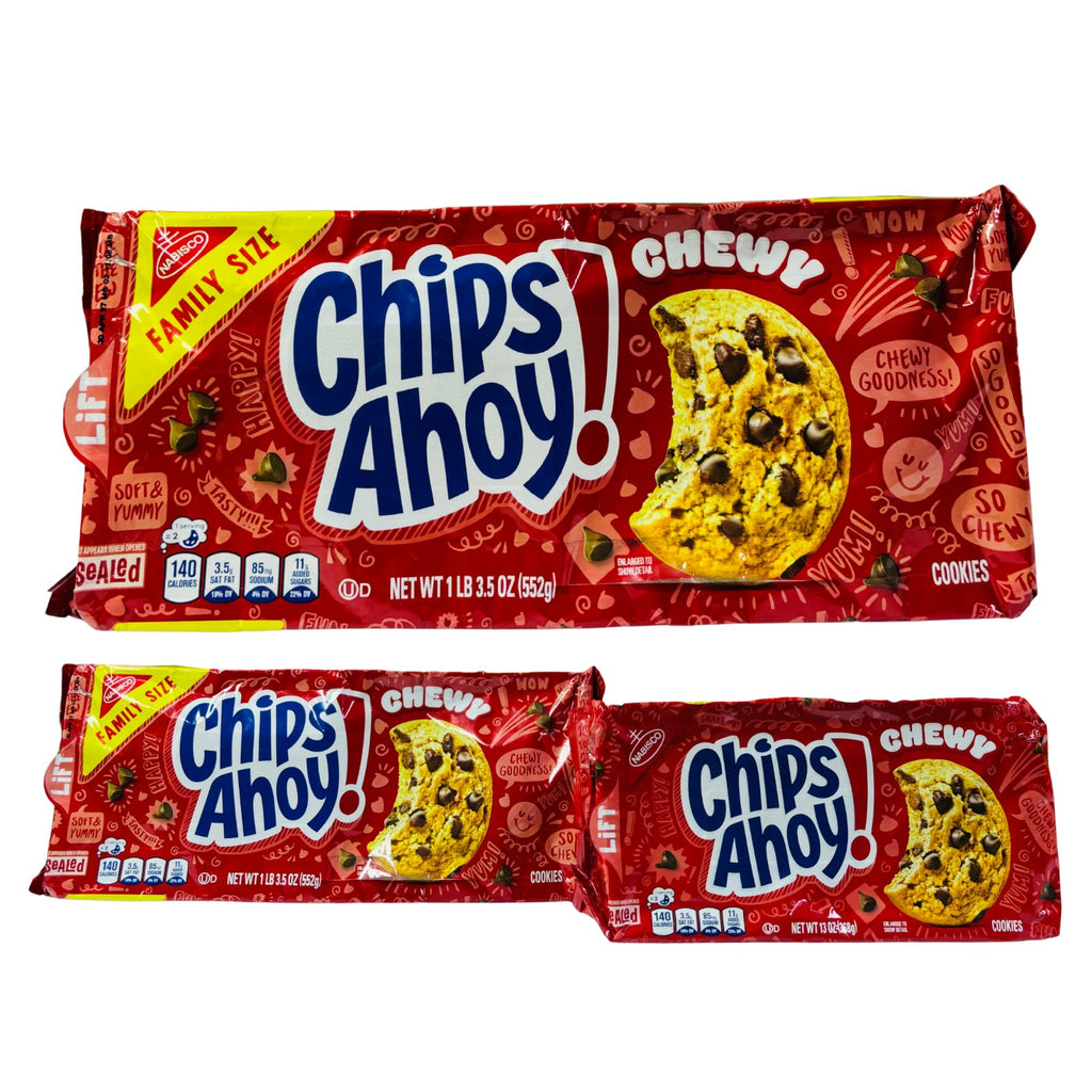 Galletas Chips Ahoy Chewy -Tamaño Familiar