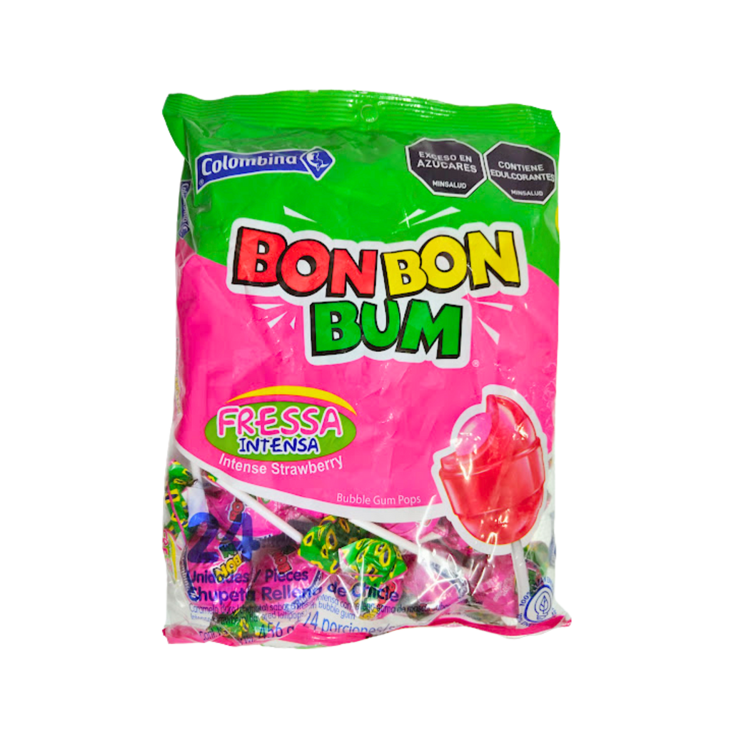 Bon Bon Bum Fresa Intensa x 24 und