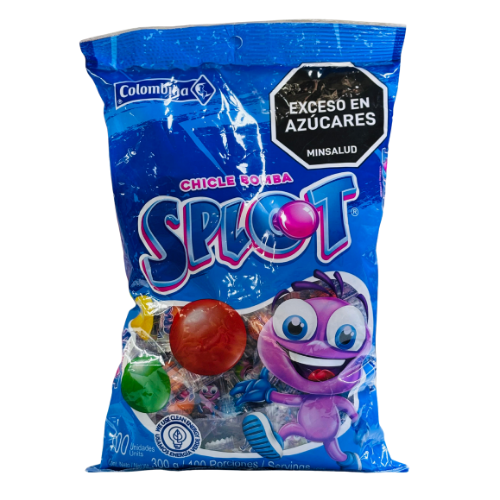 Splot Chicle Bola Color x 5g