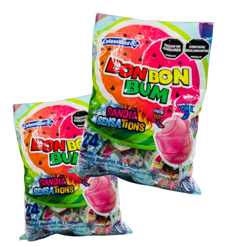 Bon Bon Bum Sandía Sensations x 24 und