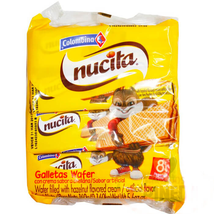 Galleta de Wafer Nucita x 22.9g