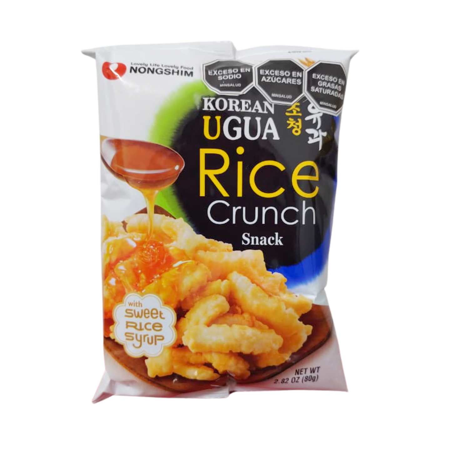 Nongshim Korean Ugua Rice Crunch Snack 80g