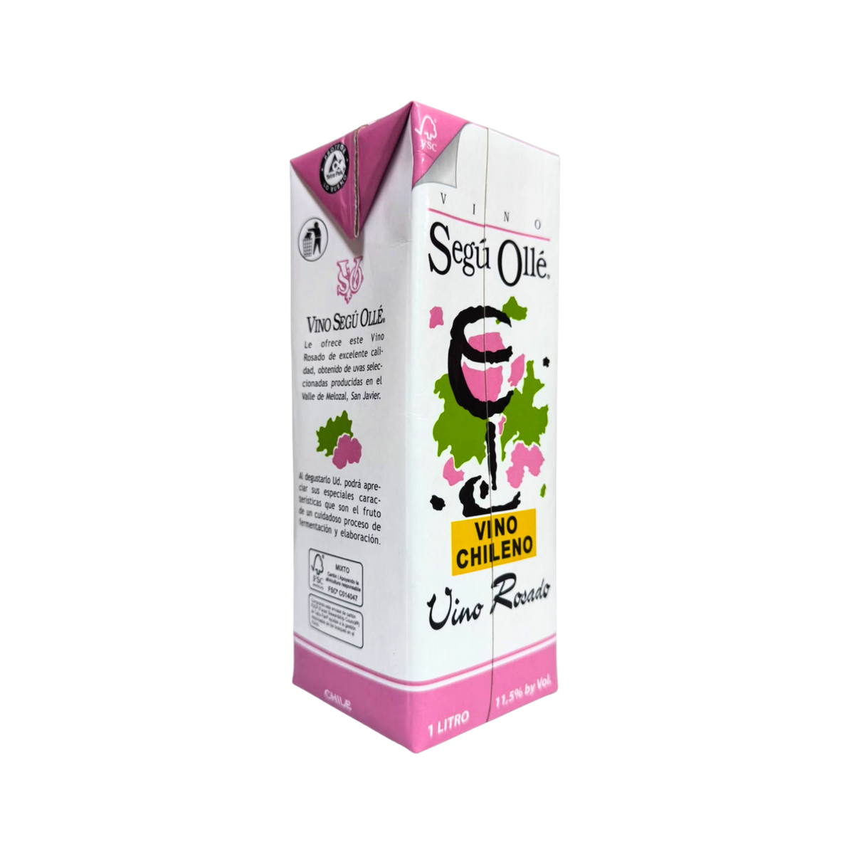 Vino Segú Ollé Rosado x 1L