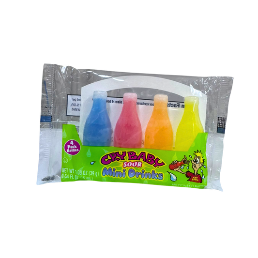Cry Baby Sour Mini Drinks x4