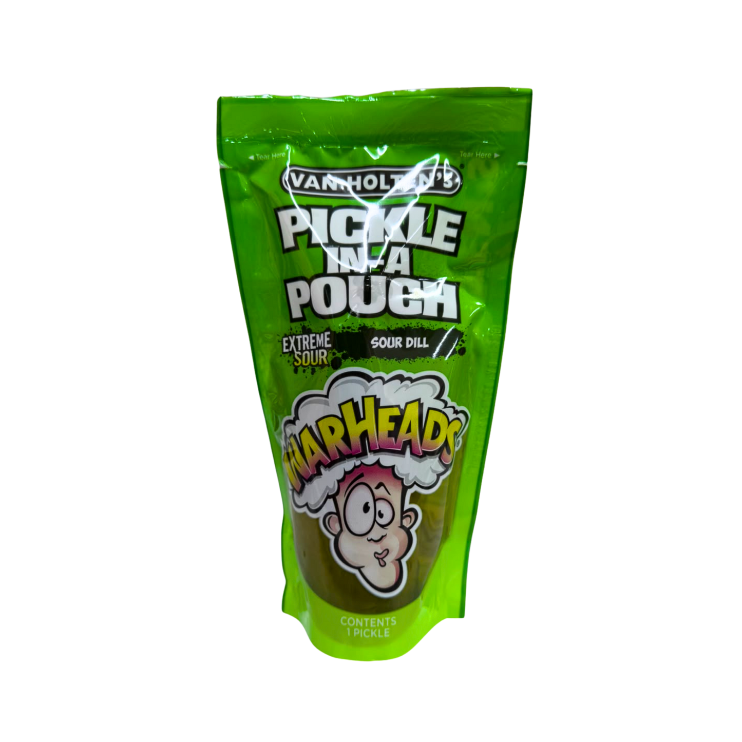 Warheads Pickle in a Pouch Sour Dill