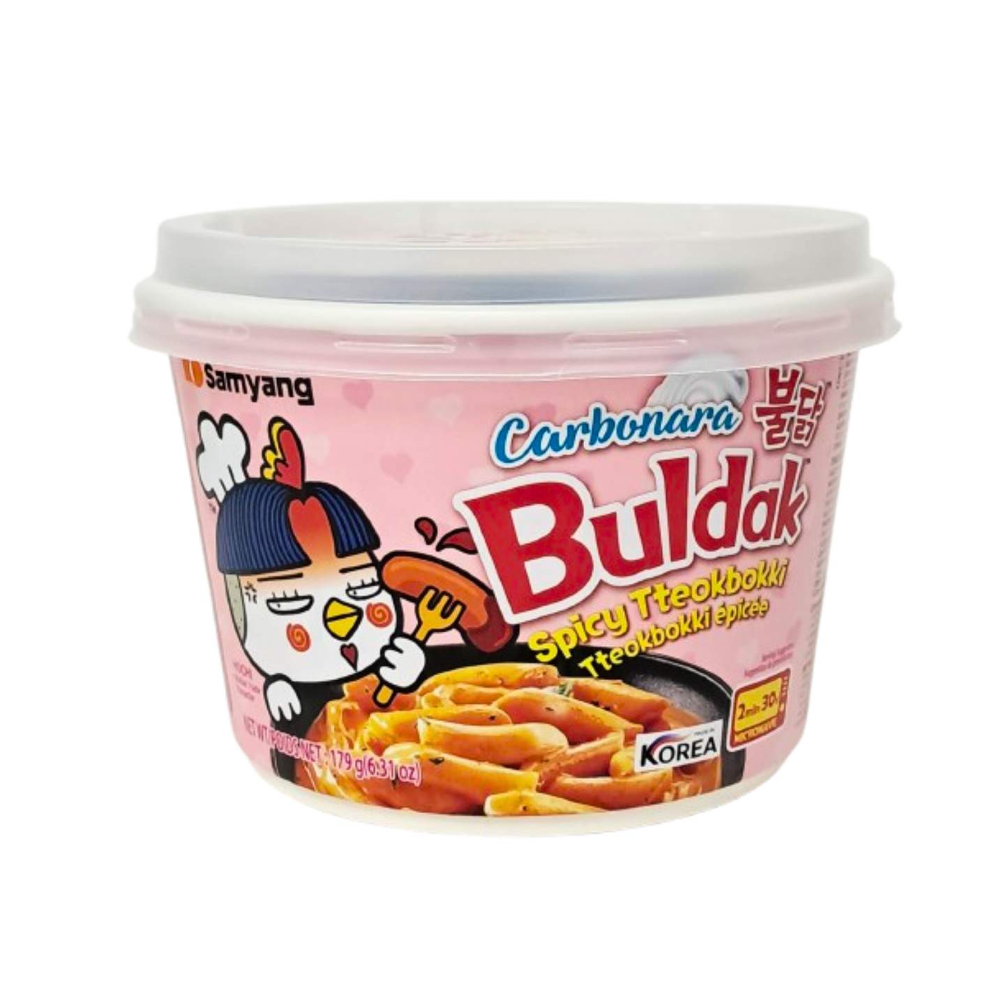 Tteokbokki Buldak Carbonara Spicy x 179g