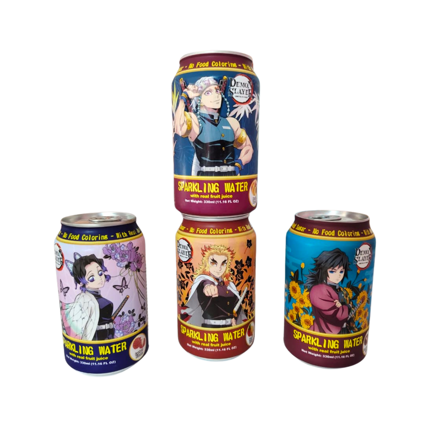 Agua con Gas Demon Slayer Sparkling Water 330 mL