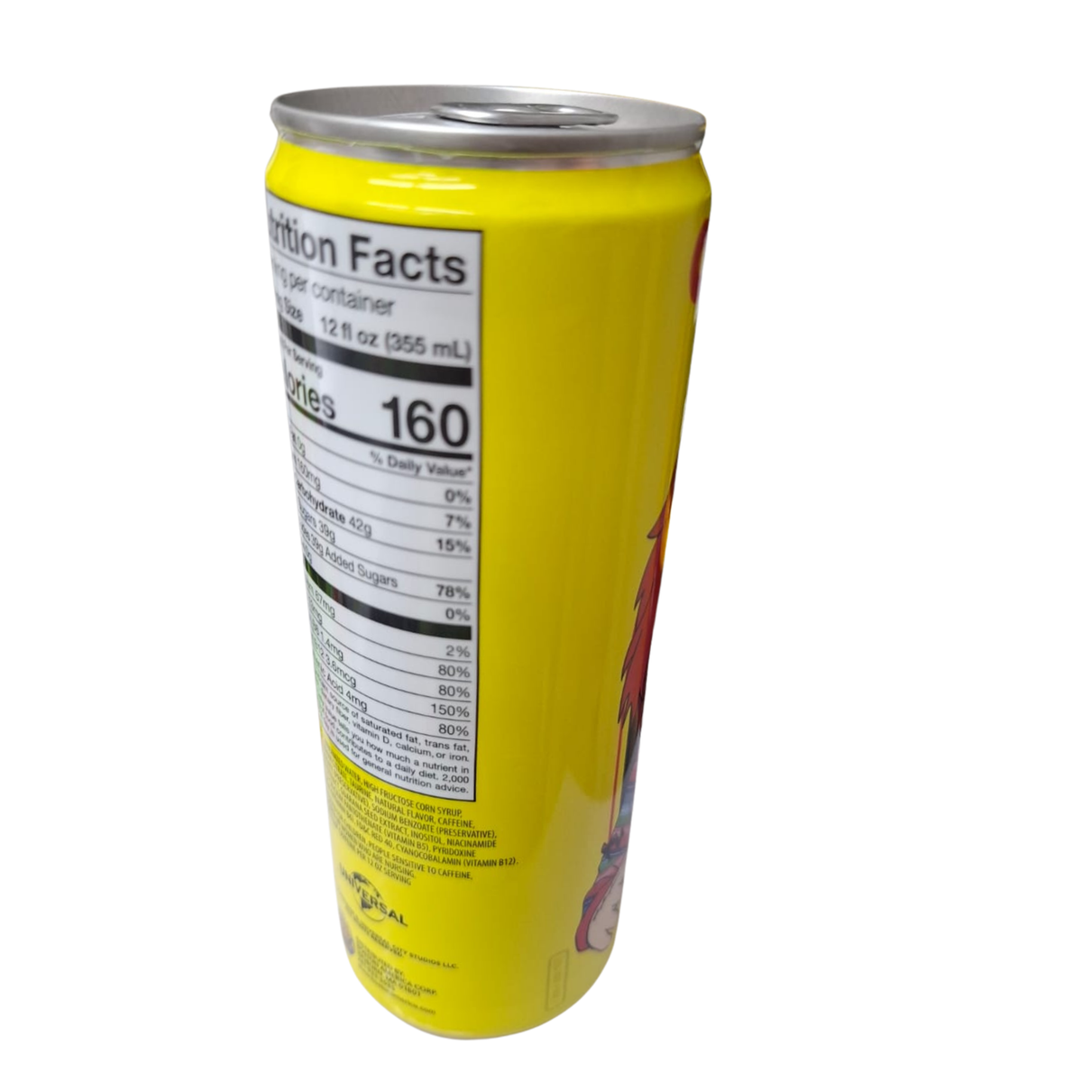 Bebida energética de CHUCKY x 355ml