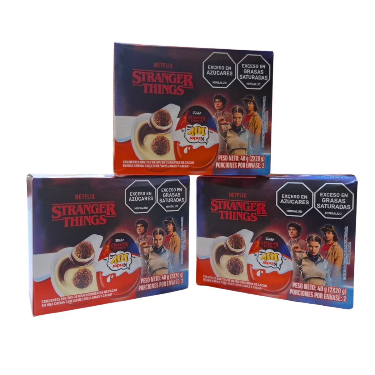 Huevo Sorpresa Kinder Joy Stranger Things x 40g