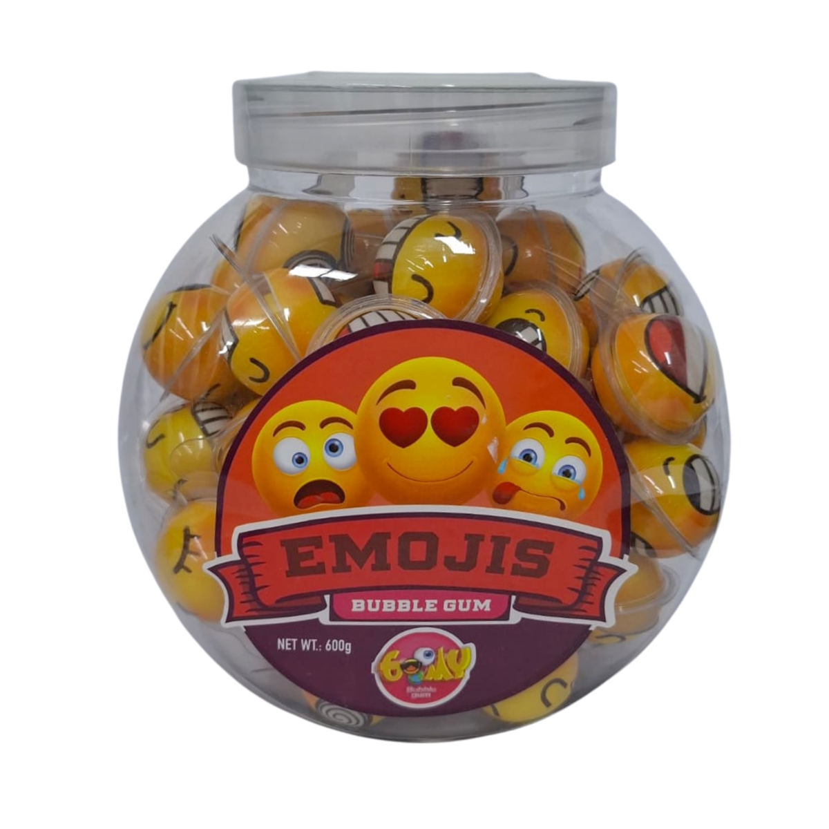 Chicles Emoji con centro liquido x 12g