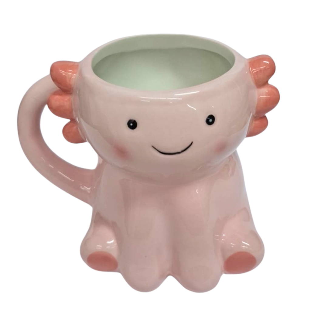 Taza Ajolote Rosa x 1 und