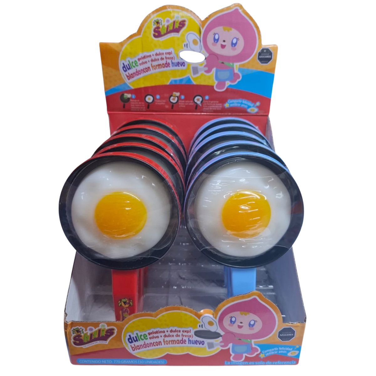 Goma con Sartén Interactivo x 77g