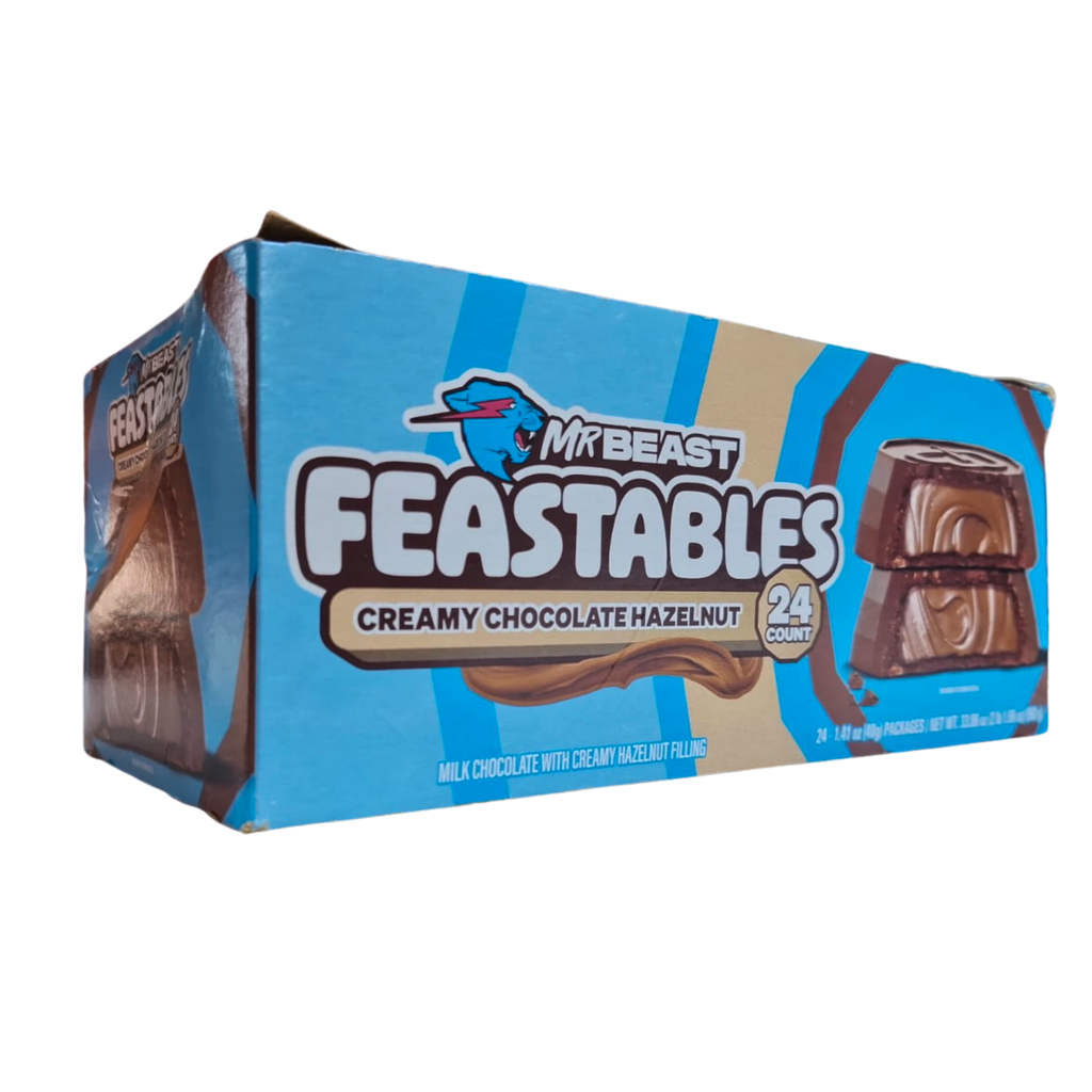 Feastables relleno cremoso de avellana - Mr Beast x 40g