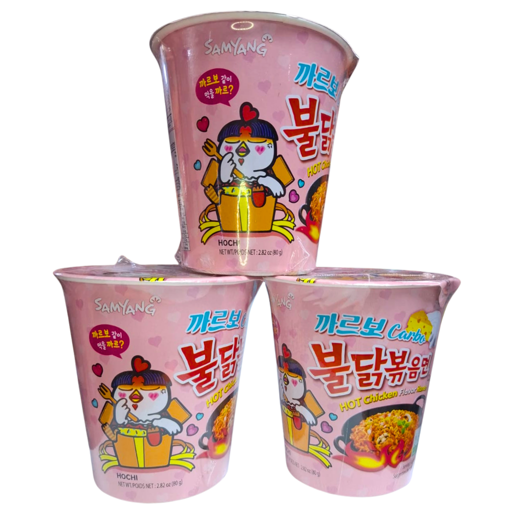 Ramen Buldak Carbonara Cup Samyang x 5 uds