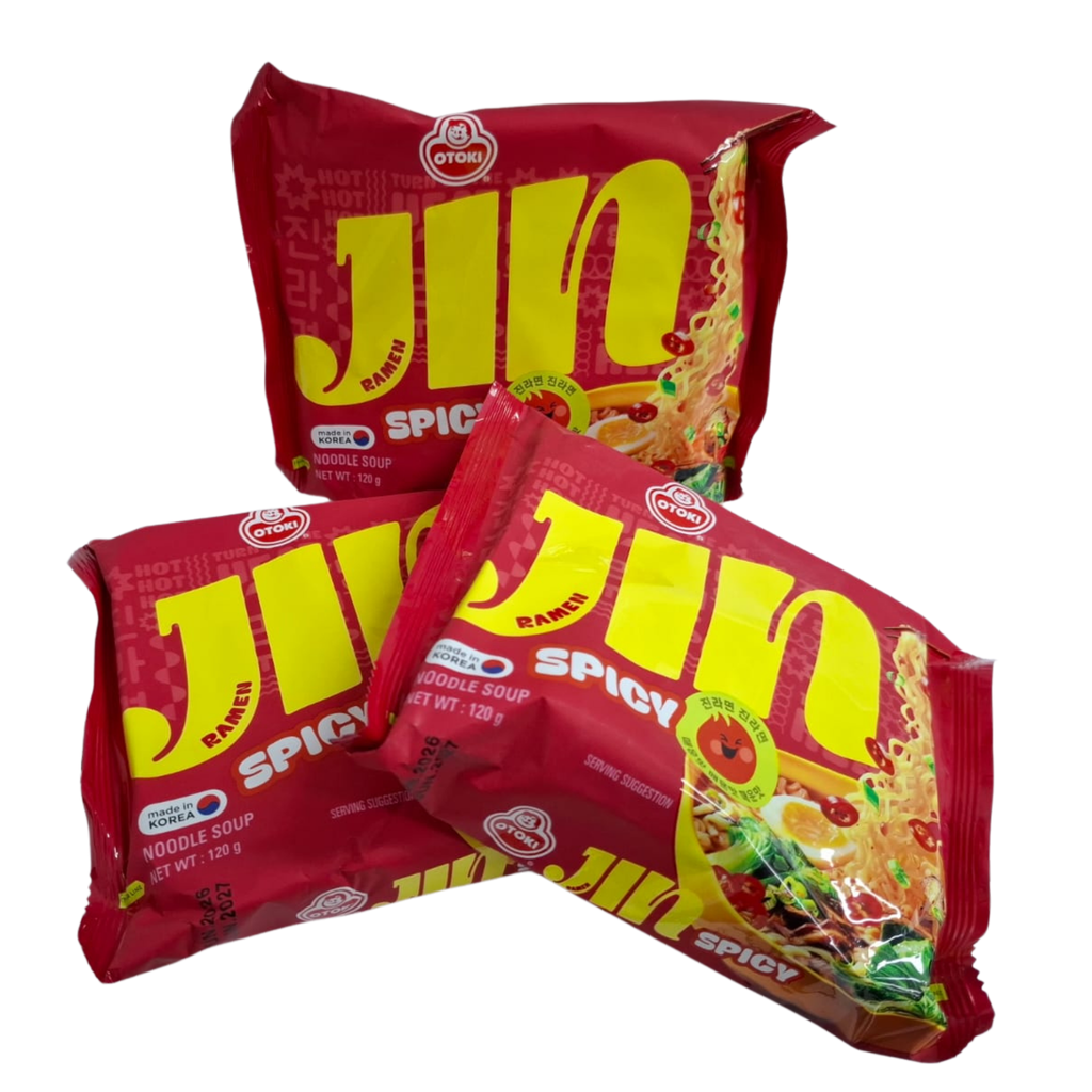 Ramen Jin BTS Spicy Rojo x 5 Uds