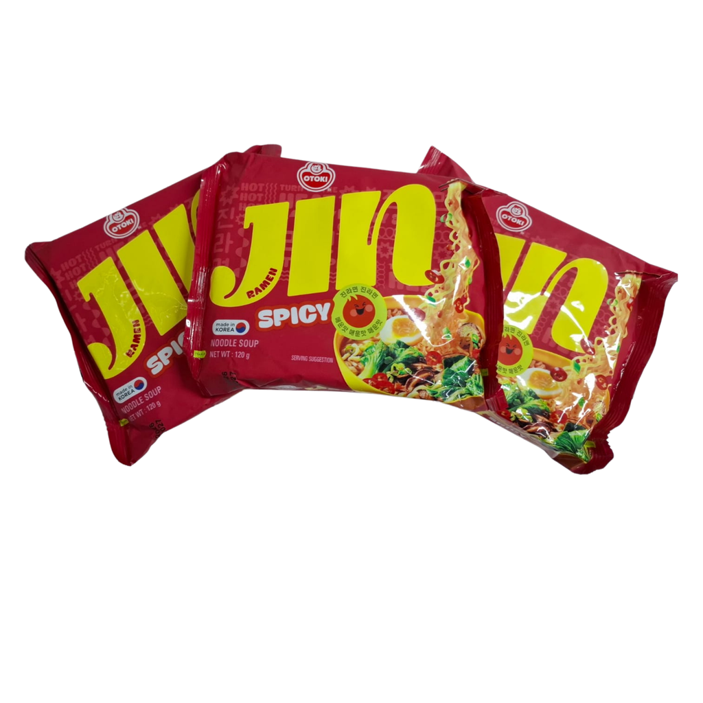 Ramen Jin BTS Spicy Rojo x 5 Uds