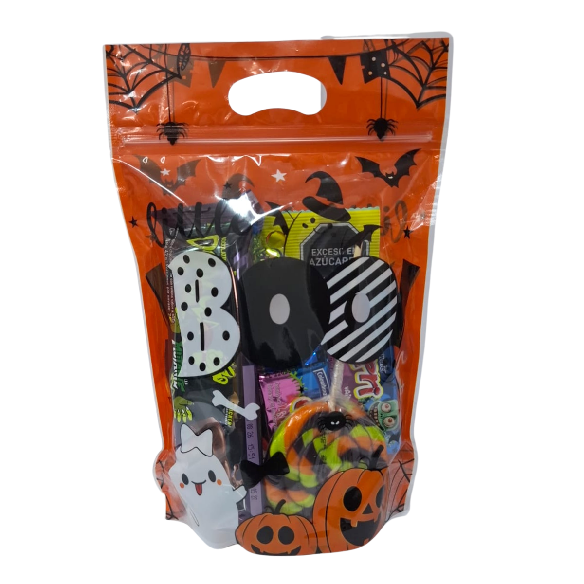 Dulcero mediano Halloween Cierre hermético x 215 g