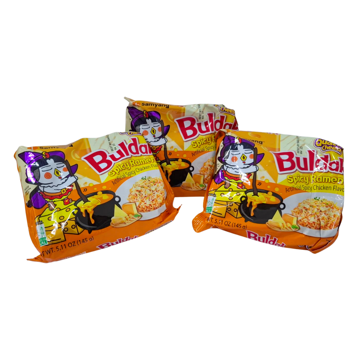 Ramen Buldak Cuatro Quesos x 5 Uds