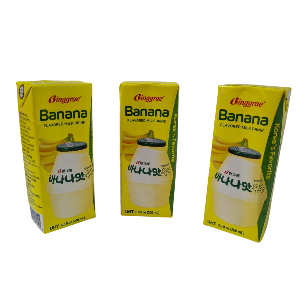 Leche Saborizada Coreana Binggrae x 200 ml