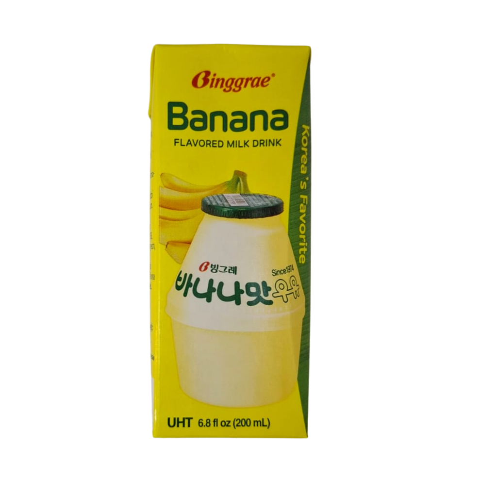 Leche Saborizada Coreana Binggrae x 200 ml