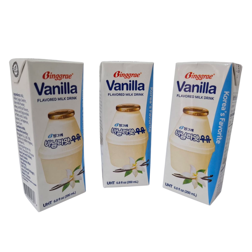 Leche Saborizada Coreana Binggrae x 200 ml