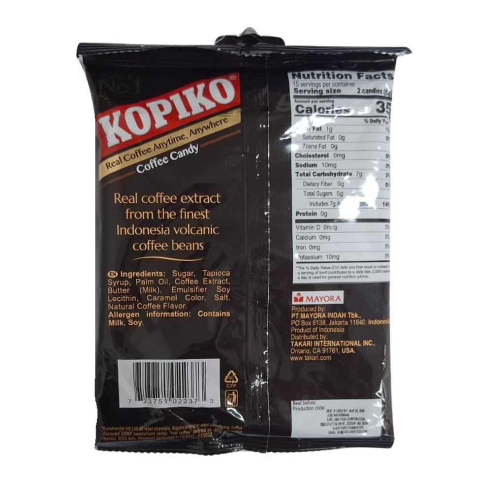 Kopiko Caramelo de Cafe x 120 g (30 Uds)