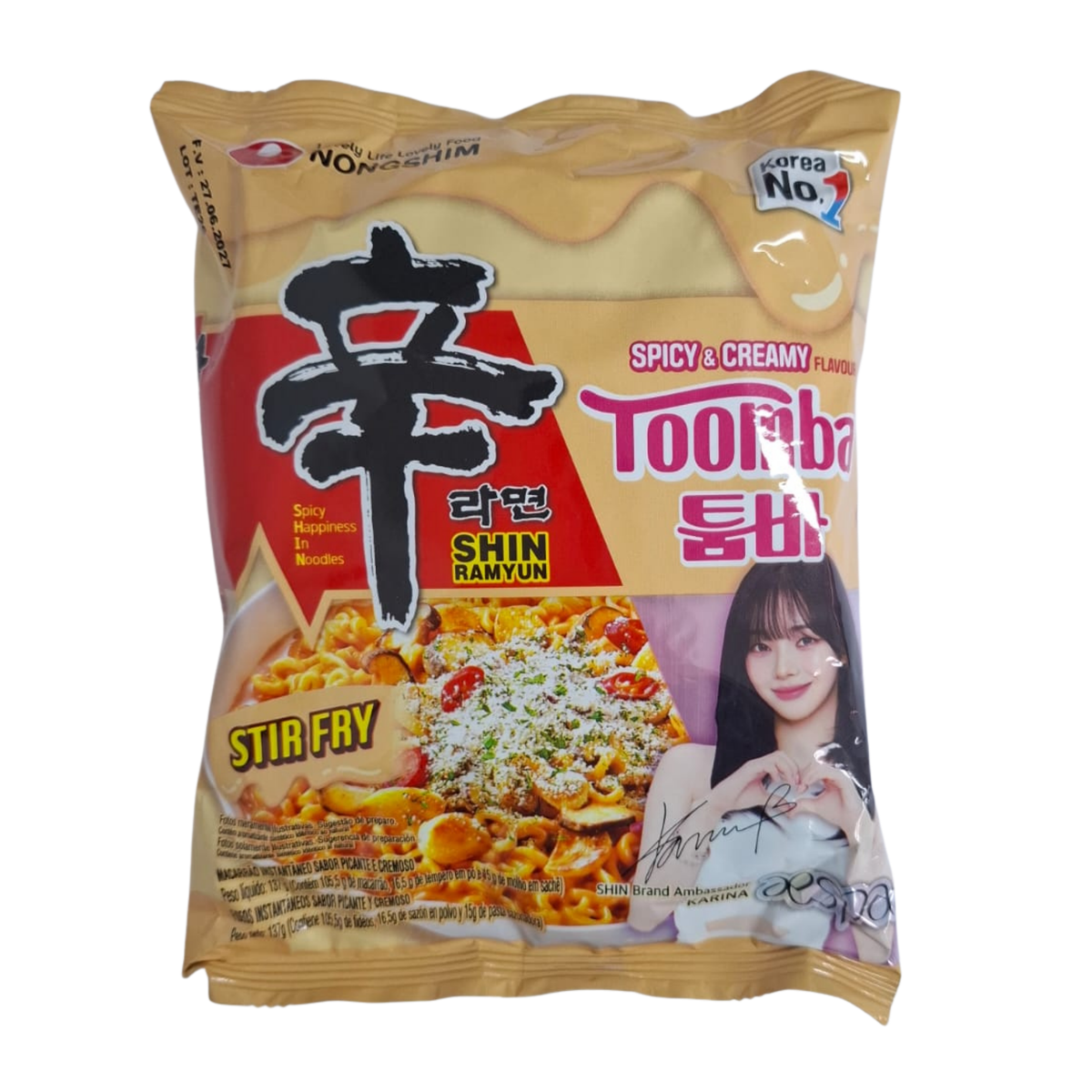 Ramen Shin Ramyun Toomba x 137 g