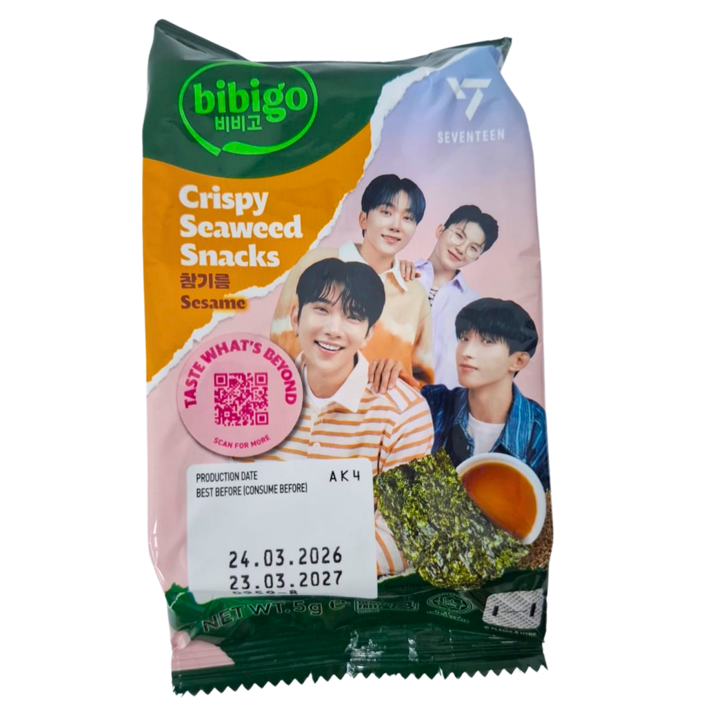 Alga Nori Pollo y Sesamo Bibigo - SEVENTEEN x 6 Uds