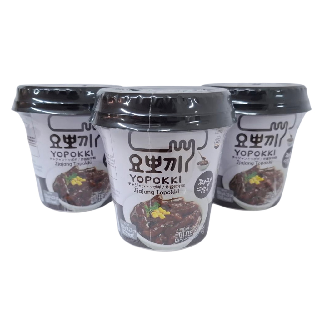 Cup Yopokki carbonara y Jjanjang x 6 Uds