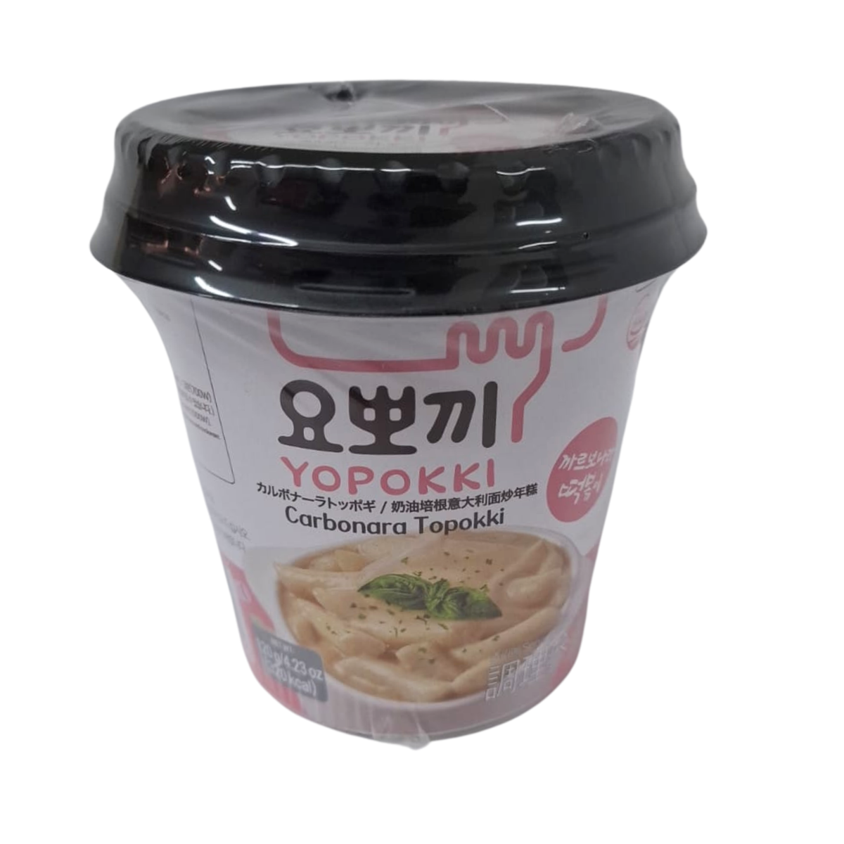 Cup Yopokki carbonara y Jjanjang x 120 g