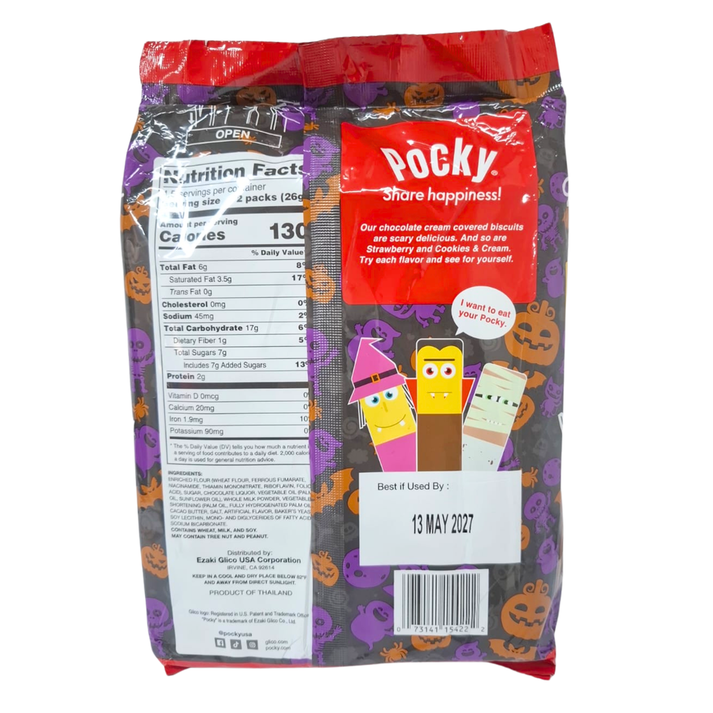 Pocky Chocolate Halloween x 9 Uds