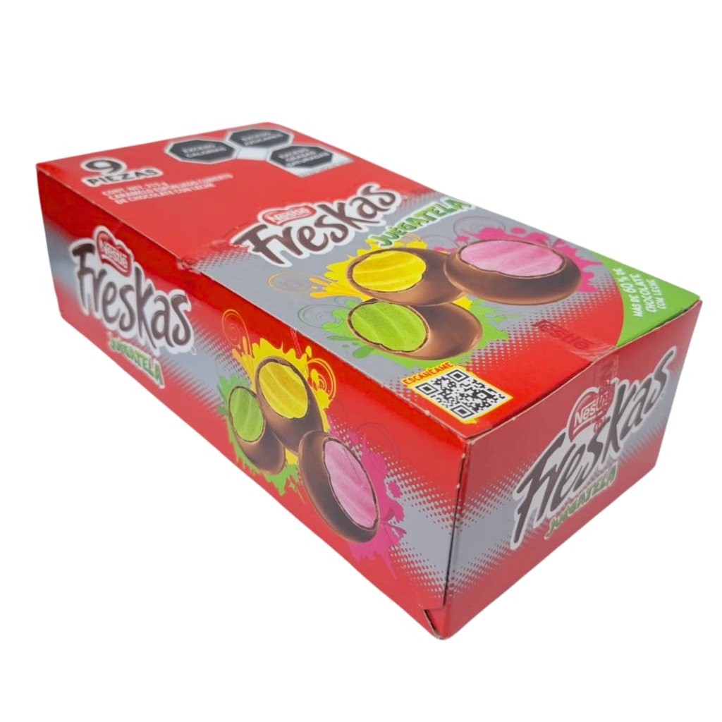 Dulces con chocolate Freskas x 9 Uds