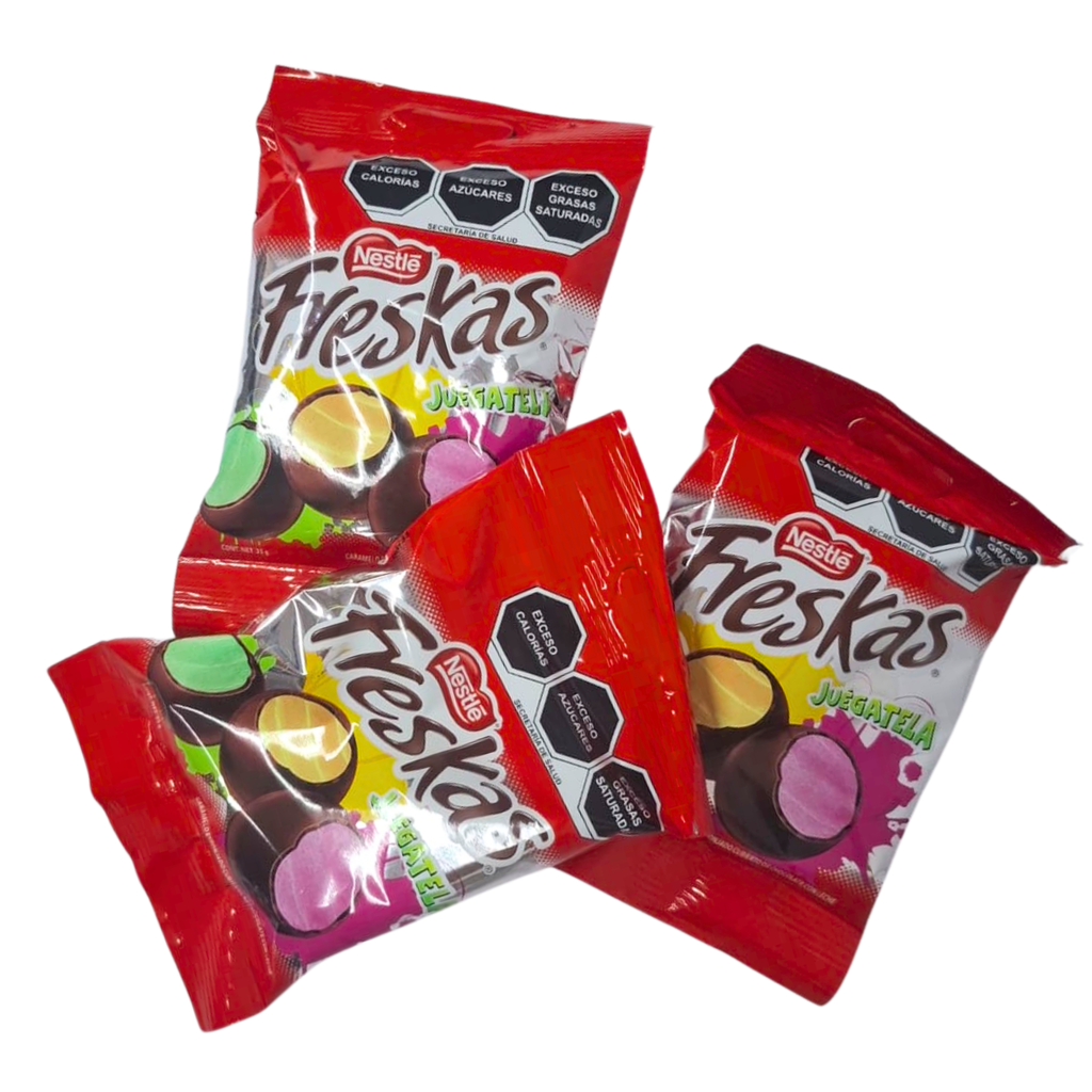 Dulces con chocolate Freskas x 9 Uds