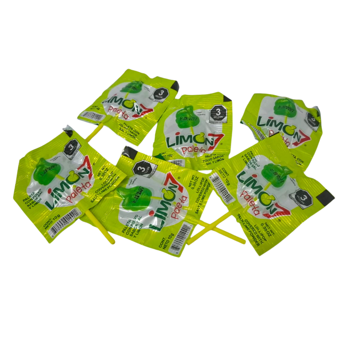 Paleta Limón 7 x 30 Uds
