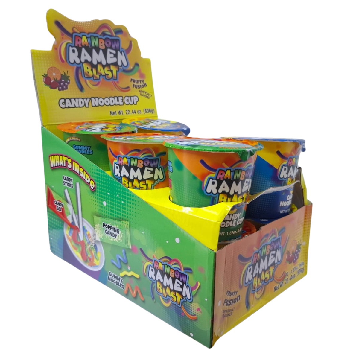 Cup Rainbow Ramen Blast Gomitas x 53 g