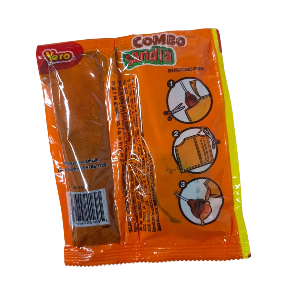 Paleta Vero Cuchara con chamoy x 43 g