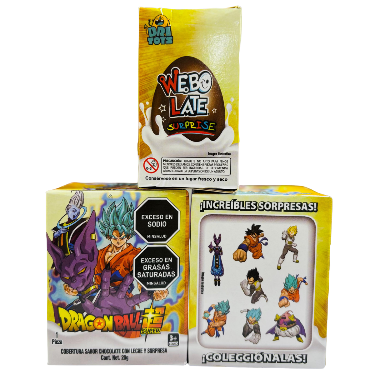 Kinder Huevo Dragon Ball Z x 20g