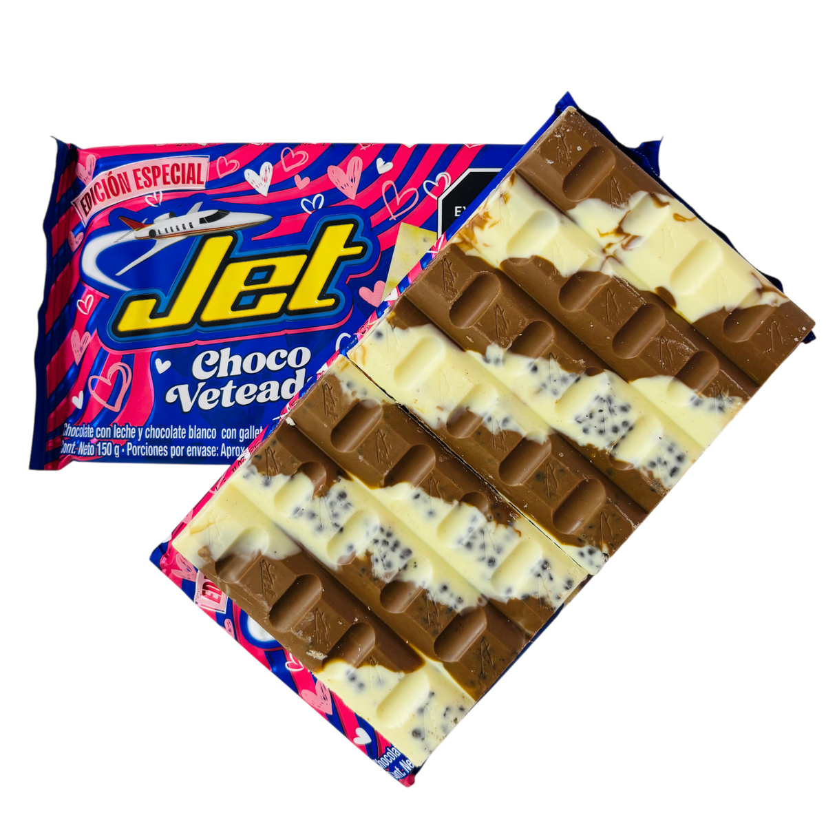 Jet Choco-Veteada x 6 uds
