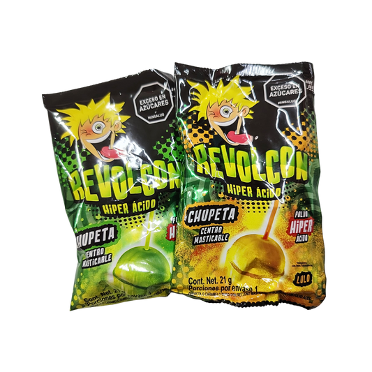 Chupeta Revolcón Hiper-Ácido x 21g unidad