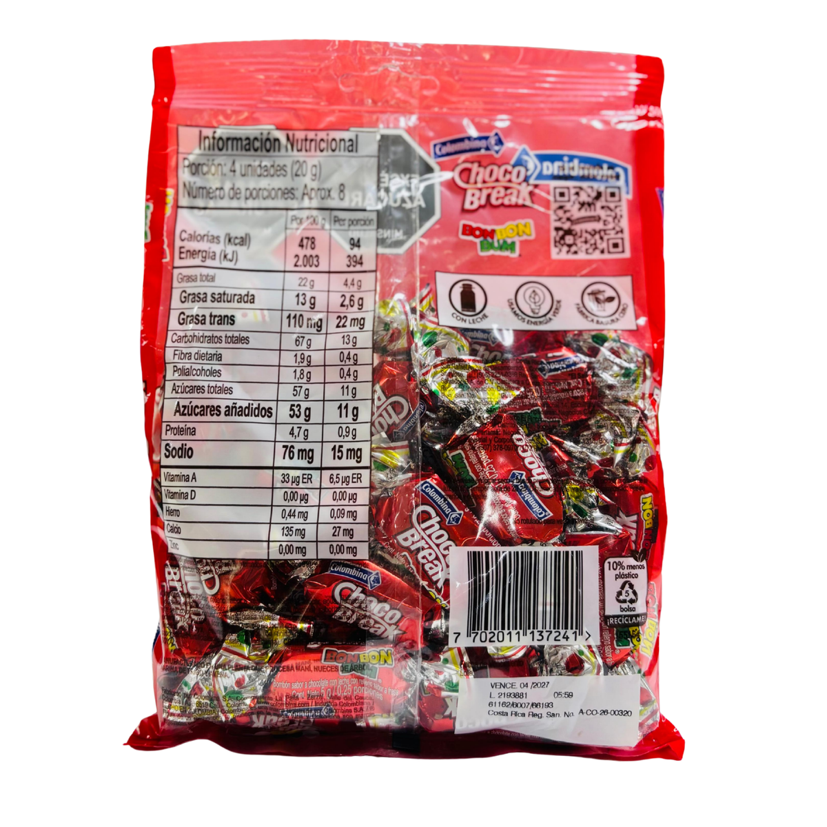 Choco-Break Bon Bon Bum x 6g