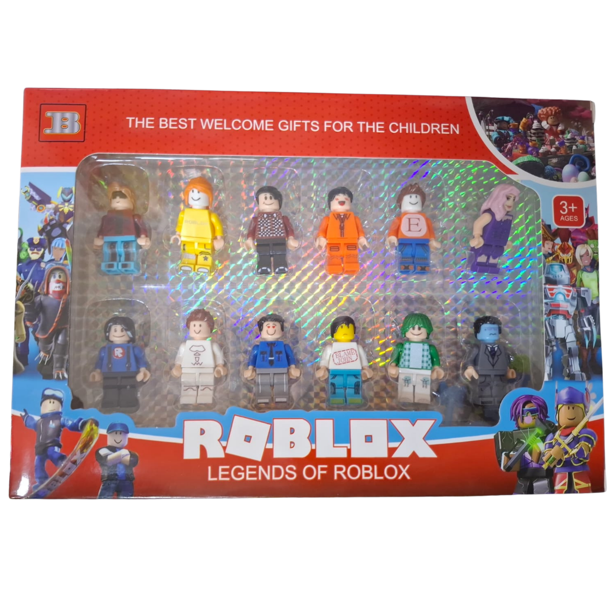 Caja LEGO personajes ROBLOX x 1 Pqt.