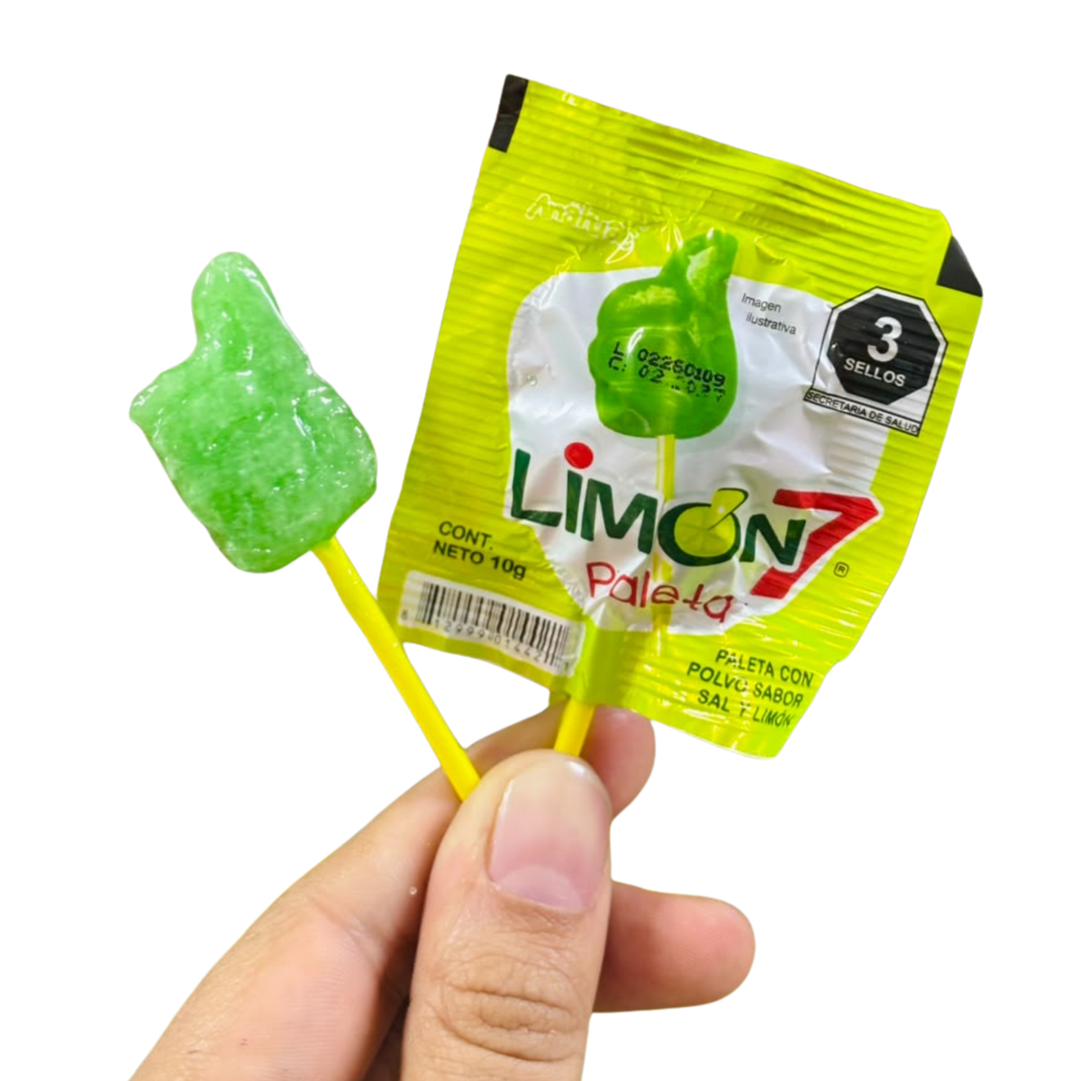 Paleta Limón 7 x 10g