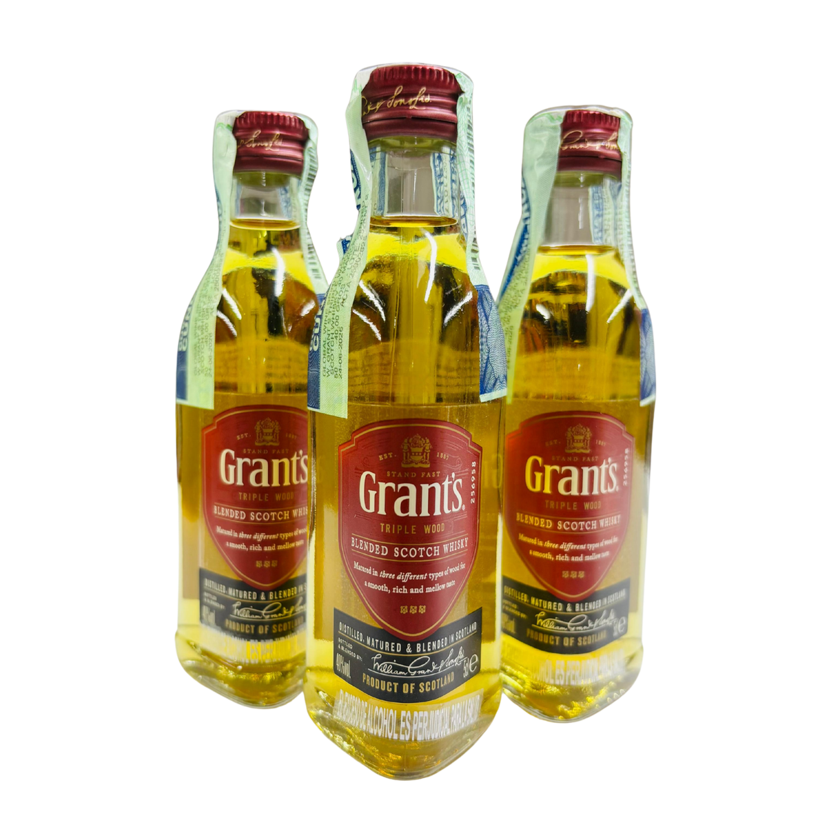 Mini  Whiskey Grant's x 50mL