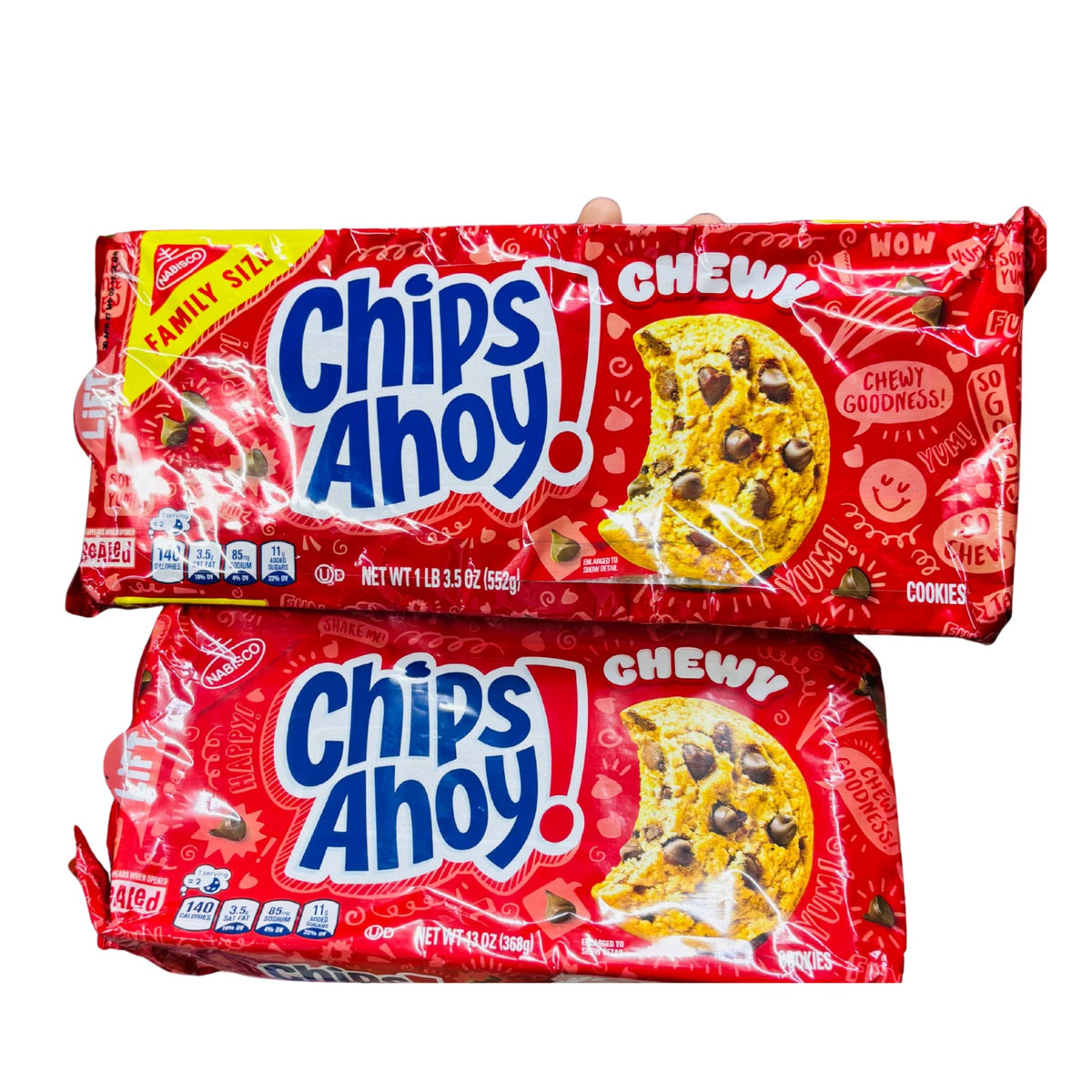 Galletas Chips Ahoy Chewy -Tamaño Familiar