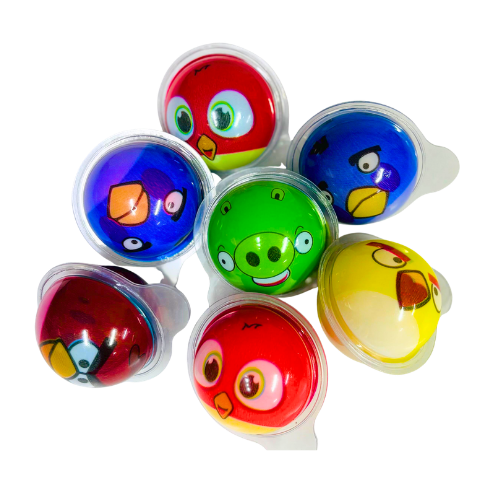 Goma Angry birds x 30 uds 300g