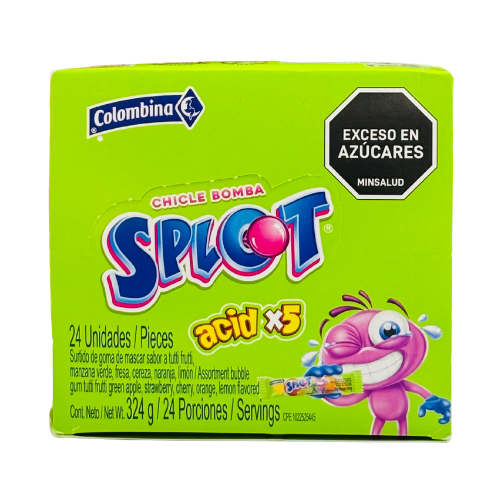 Splot Chicle Tira x 24 uds