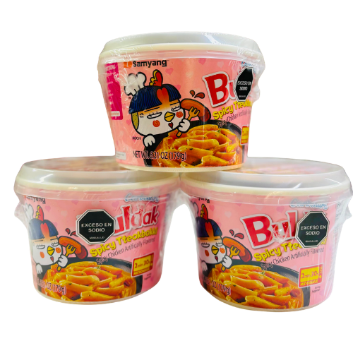 Tteokbokki o Topokki Buldak Carbonara Spicy x 179g
