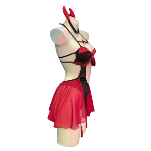 Cosplay Diablita Ero x Talla Única.